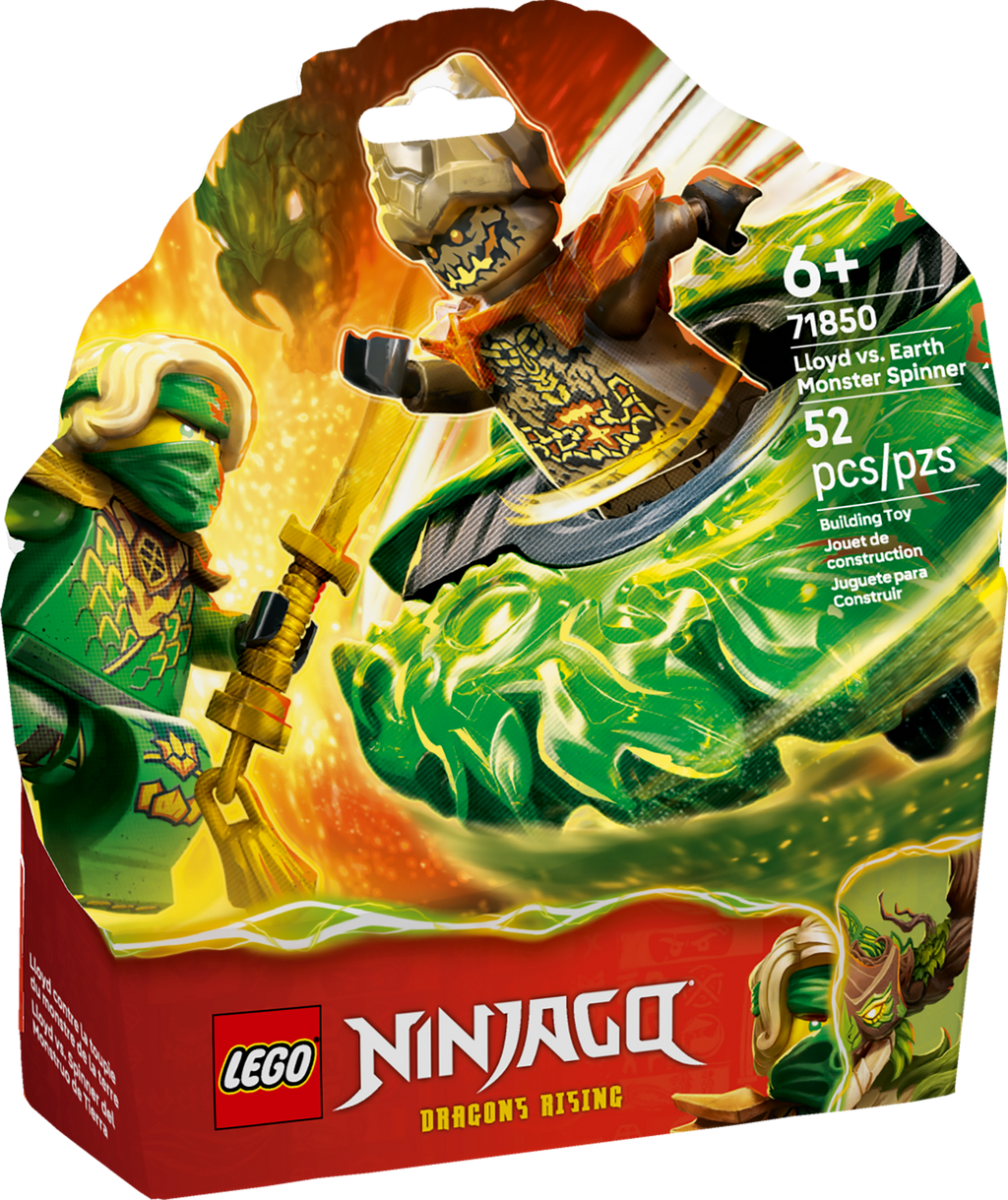 LEGO NINJAGO Lloyd vs. Earth Monster Spinner Set 71850-Lego / Ninjago-Bricking Lebanon