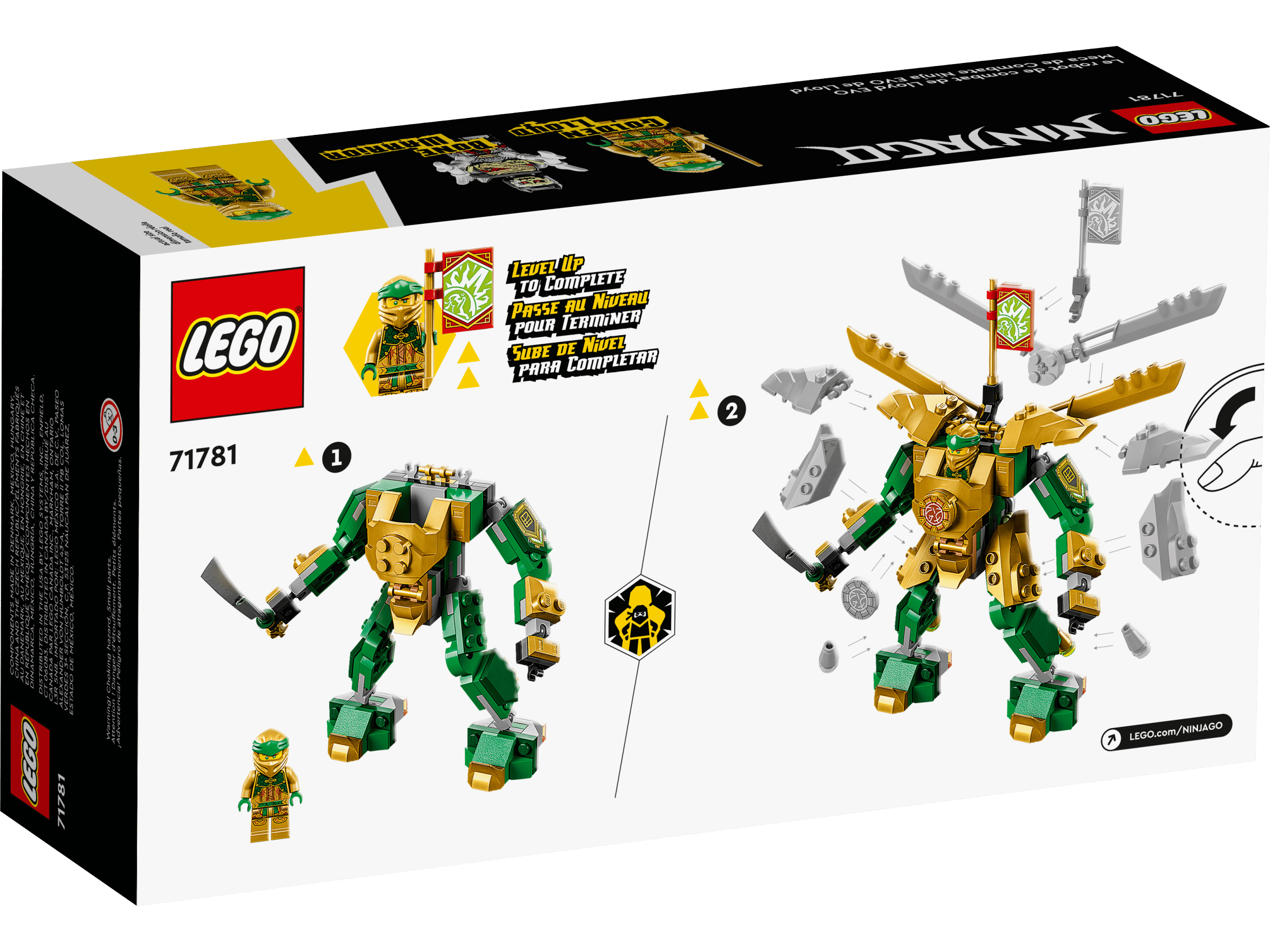 LEGO NINJAGO - Lloyd’s Mech Battle EVO - 71781