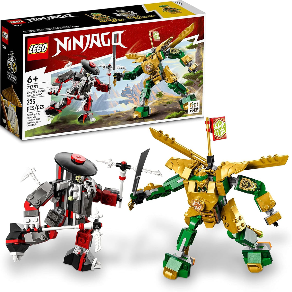 LEGO NINJAGO Lloyd's Mech Battle EVO 71781-Bricking Lebanon
