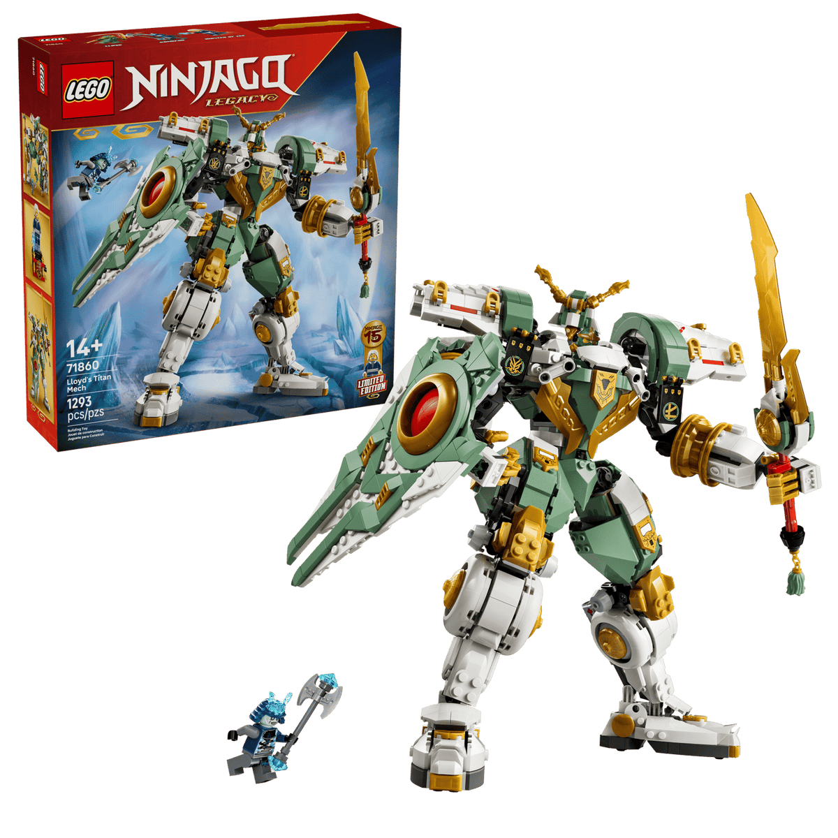LEGO NINJAGO Lloyd's Titan Mech 15th Anniversary 71860-Bricking Lebanon