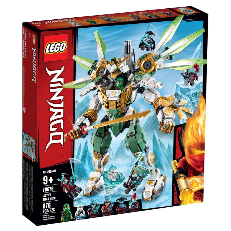 LEGO NINJAGO Lloyd's Titan Mech 70676 Ninja Action-Bricking Lebanon
