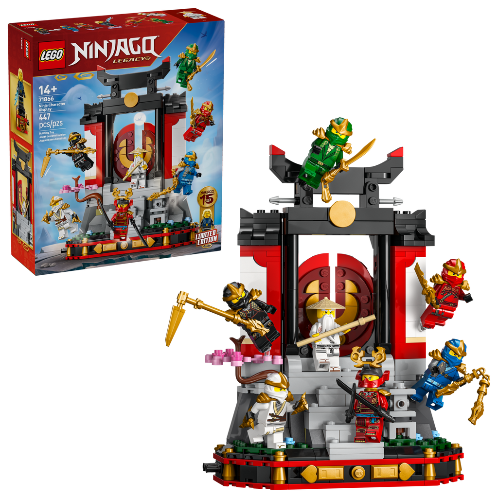 LEGO NINJAGO Ninja Character Display 15th Anniversary 71866-Bricking Lebanon