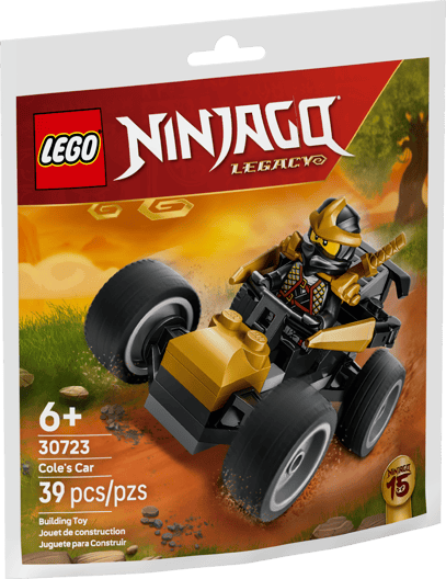 LEGO NINJAGO Ninja Cole's Car Paper Bag 30723-Bricking Lebanon