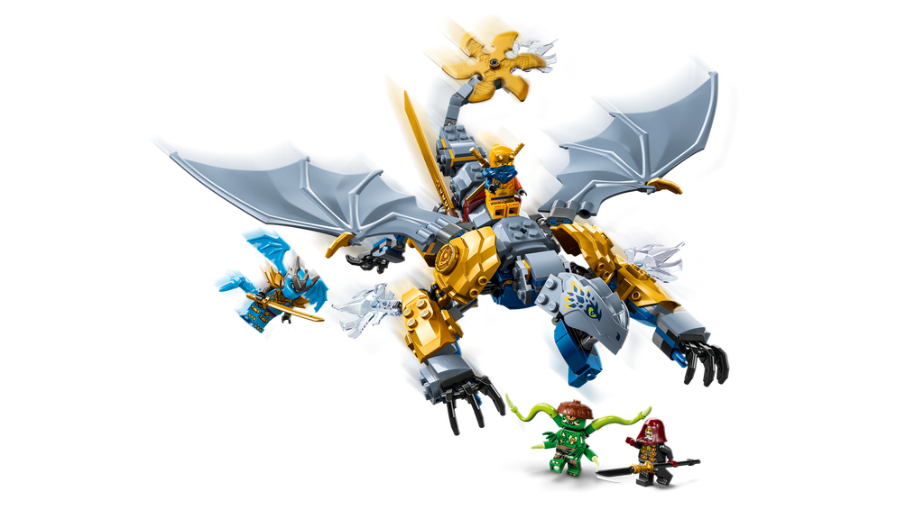 LEGO NINJAGO Ninja Dragon Riyu’s Battle Posable Toy Playset 71855-Bricking Lebanon