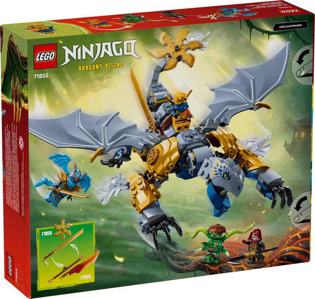 LEGO NINJAGO Ninja Dragon Riyu’s Battle Posable Toy Playset 71855-Lego / Ninjago-Bricking Lebanon