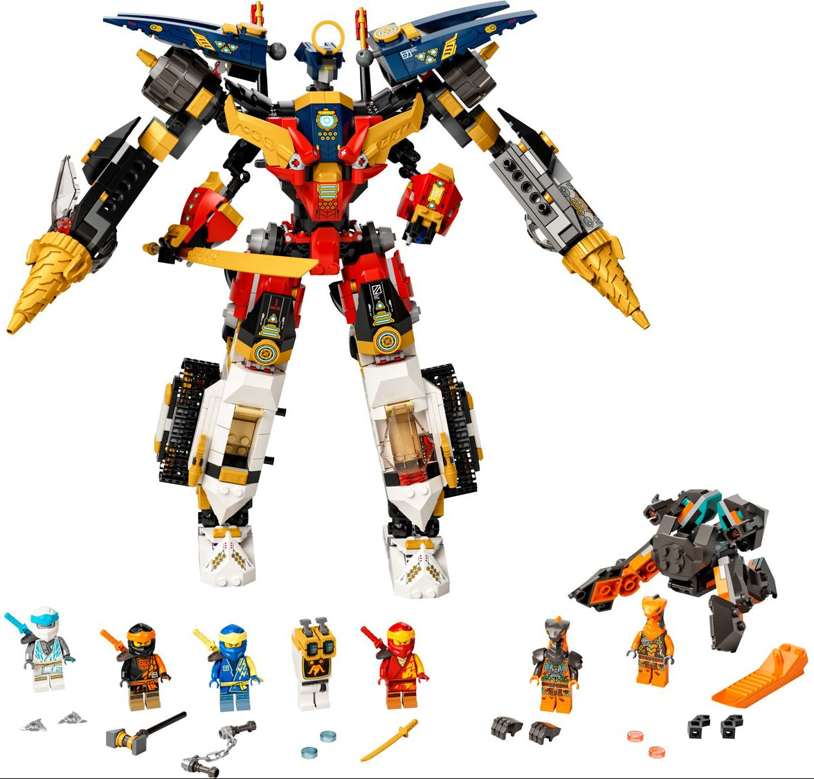 LEGO NINJAGO Ninja Ultra Combo Mech 71765-Bricking Lebanon