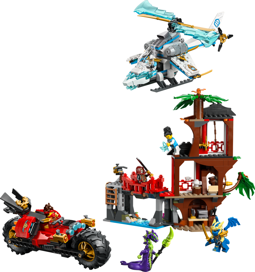 LEGO NINJAGO Ninja Vehicle Tree House Battle 71857-Bricking Lebanon