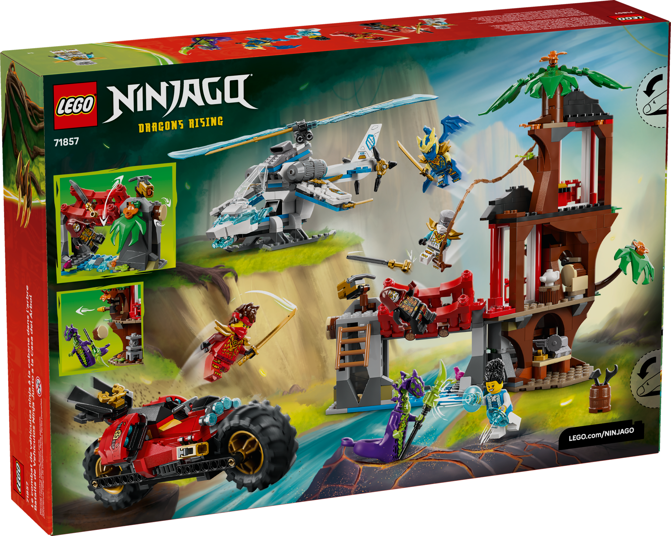 LEGO NINJAGO Ninja Vehicle Tree House Battle 71857 Building Set-Lego / Ninjago-Bricking Lebanon