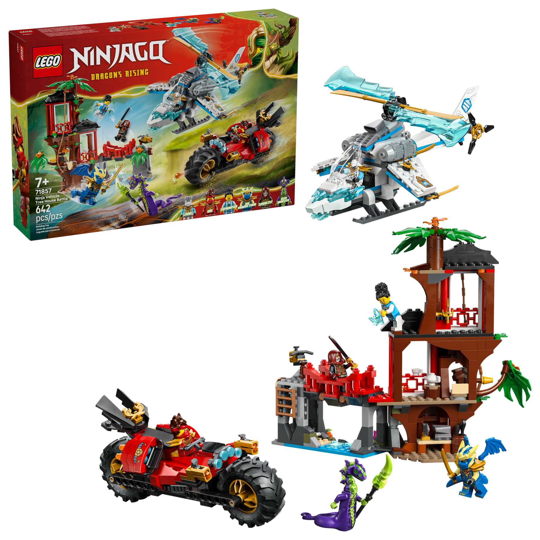 LEGO NINJAGO Ninja Vehicle Tree House Battle 71857 Building Set-Lego / Ninjago-Bricking Lebanon