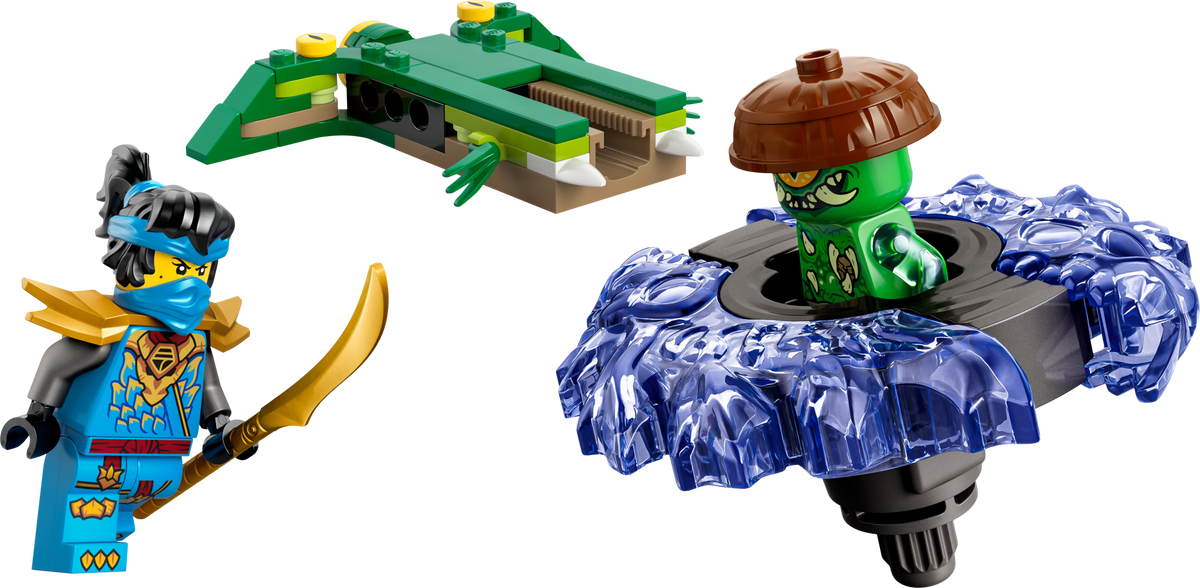 LEGO NINJAGO Nya vs Mutation Monster Spinner Battle Set 71849-Bricking Lebanon