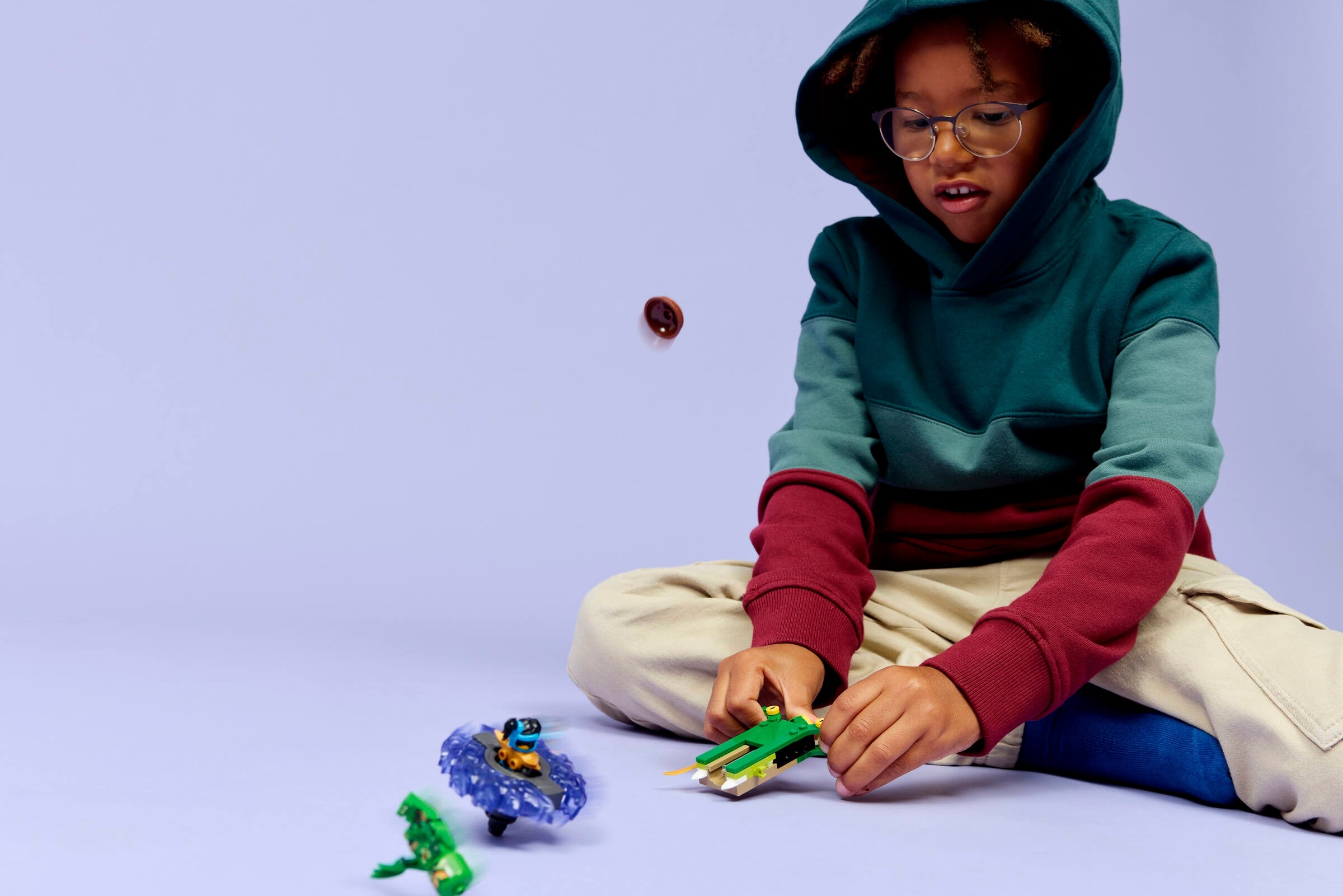 LEGO NINJAGO Nya vs Mutation Monster Spinner Battle Set 71849-Lego / Ninjago-Bricking Lebanon