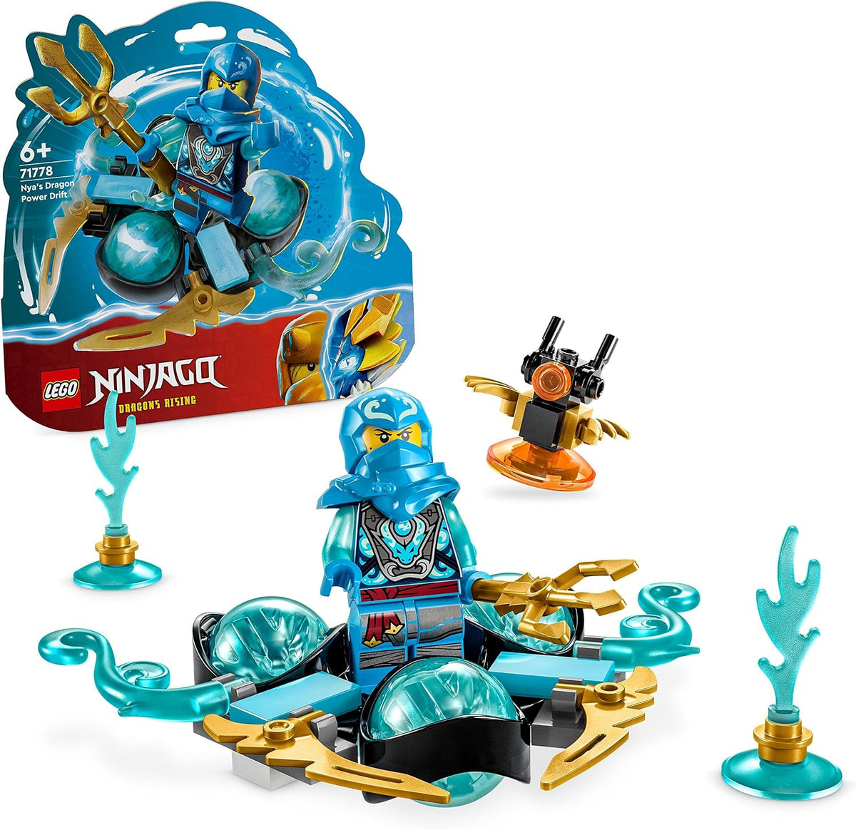 LEGO NINJAGO Nya's Dragon Power Spinjitzu Drift 71778-Bricking Lebanon