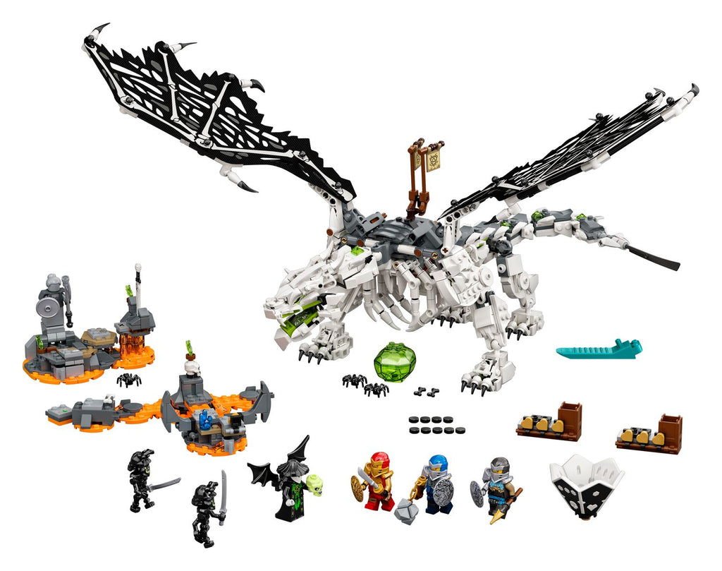 LEGO NINJAGO Skull Sorcerer's Dragon 71721-Bricking Lebanon