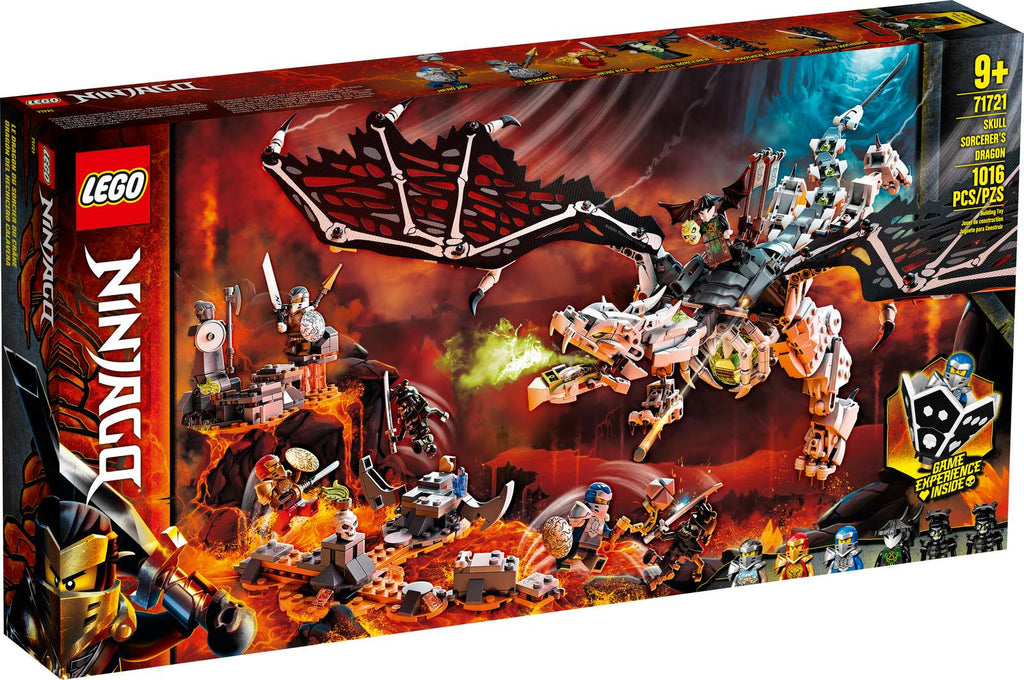 LEGO NINJAGO Skull Sorcerer's Dragon 71721-Bricking Lebanon