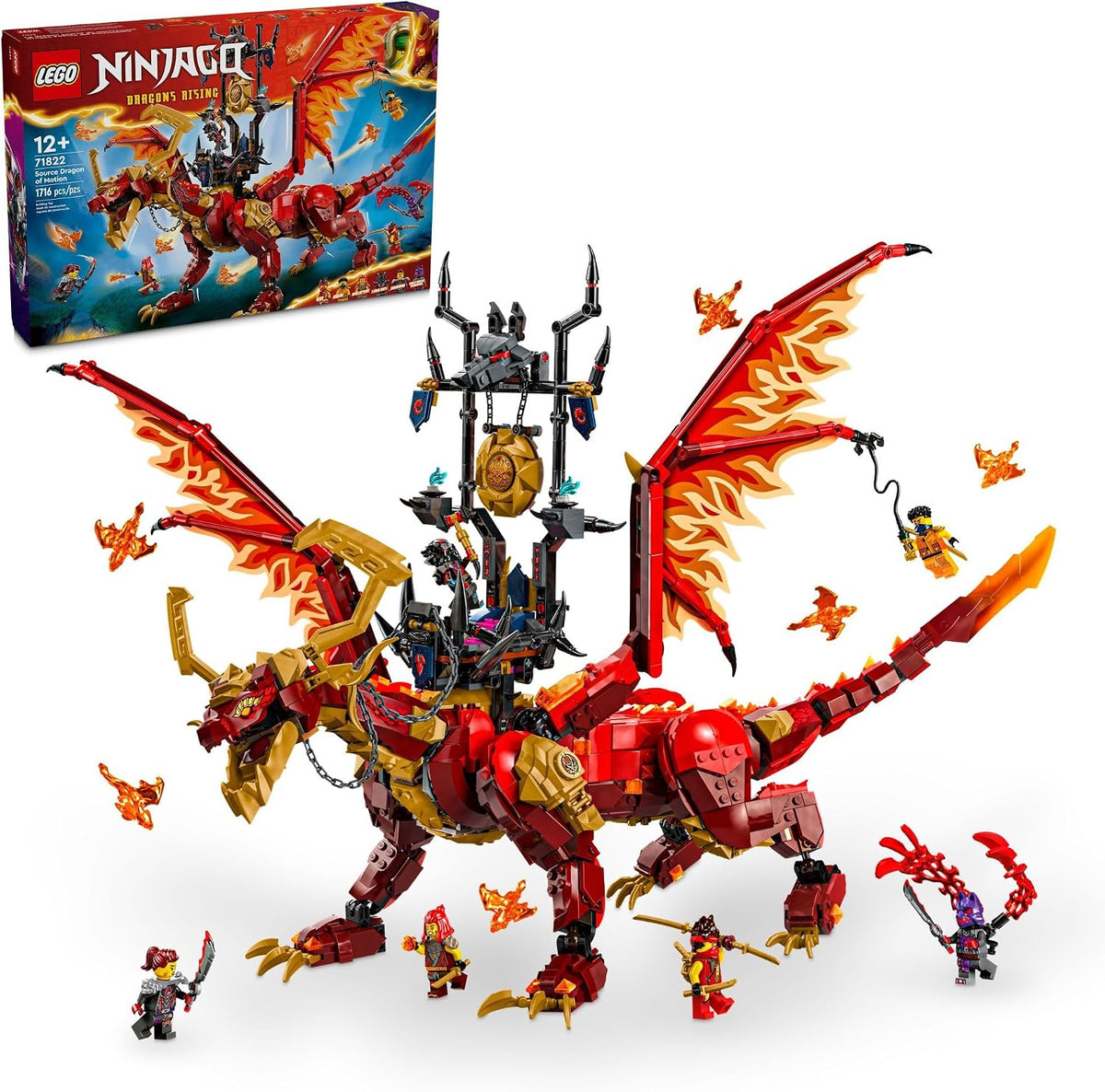 LEGO NINJAGO Source Dragon of Motion 71822-Bricking Lebanon