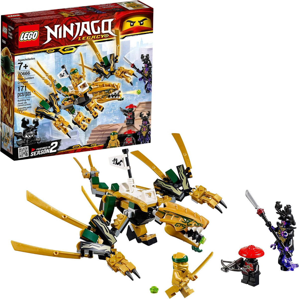 LEGO NINJAGO The Golden Dragon 70666-Bricking Lebanon