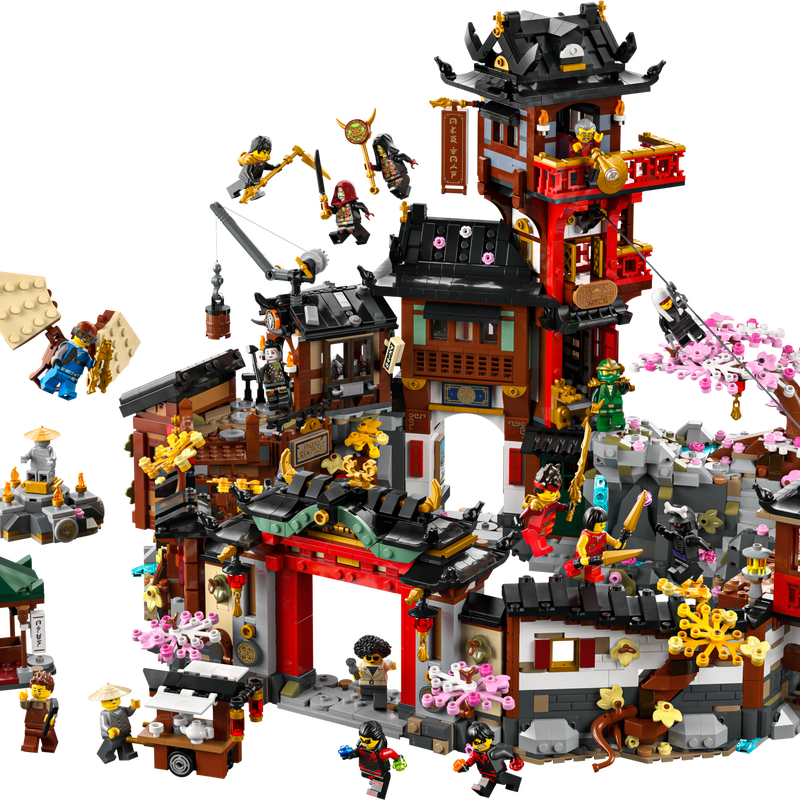 LEGO NINJAGO The Old Town 15th Anniversary 71861-Bricking Lebanon