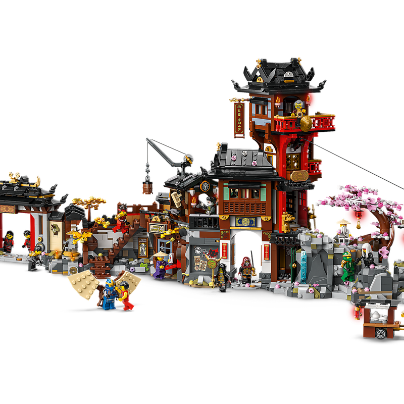 LEGO NINJAGO The Old Town 15th Anniversary 71861-Bricking Lebanon