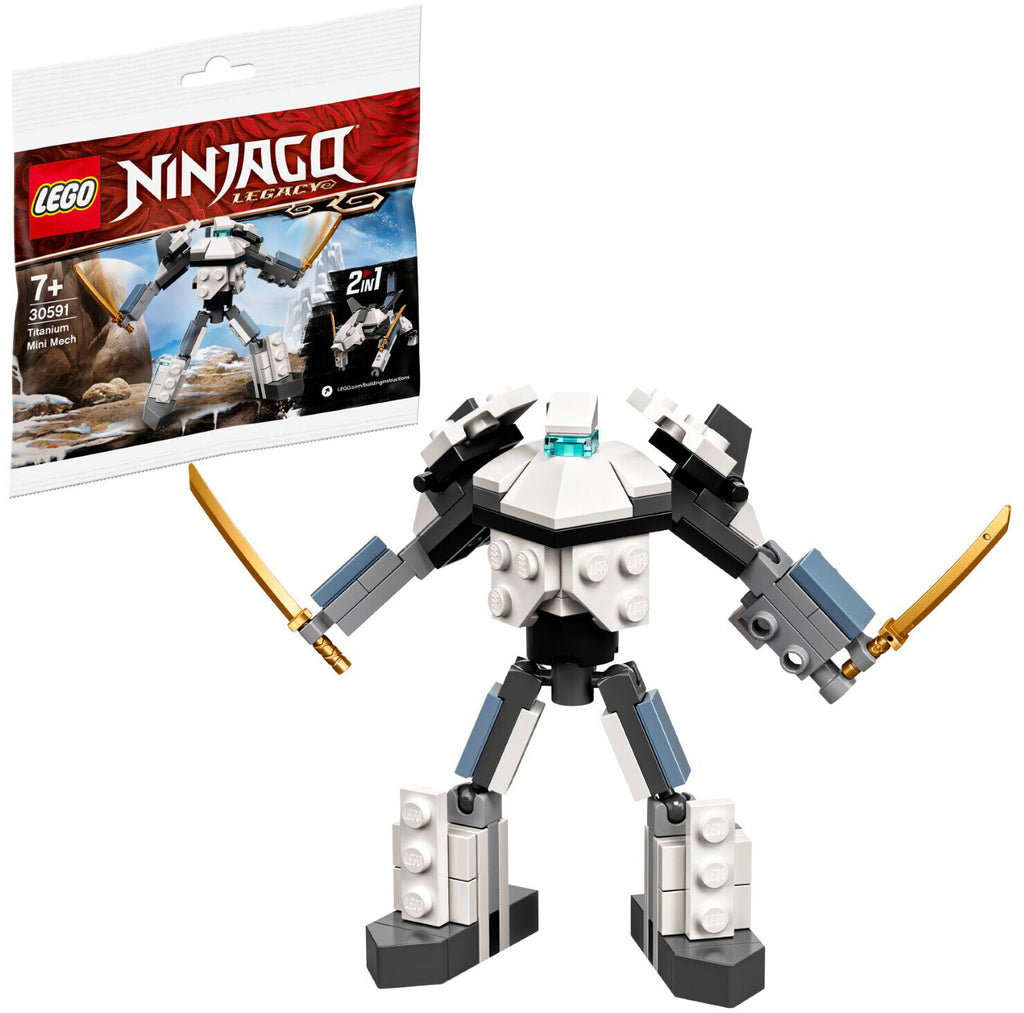 LEGO NINJAGO Titanium Mini Mech Polybag 30591-Bricking Lebanon