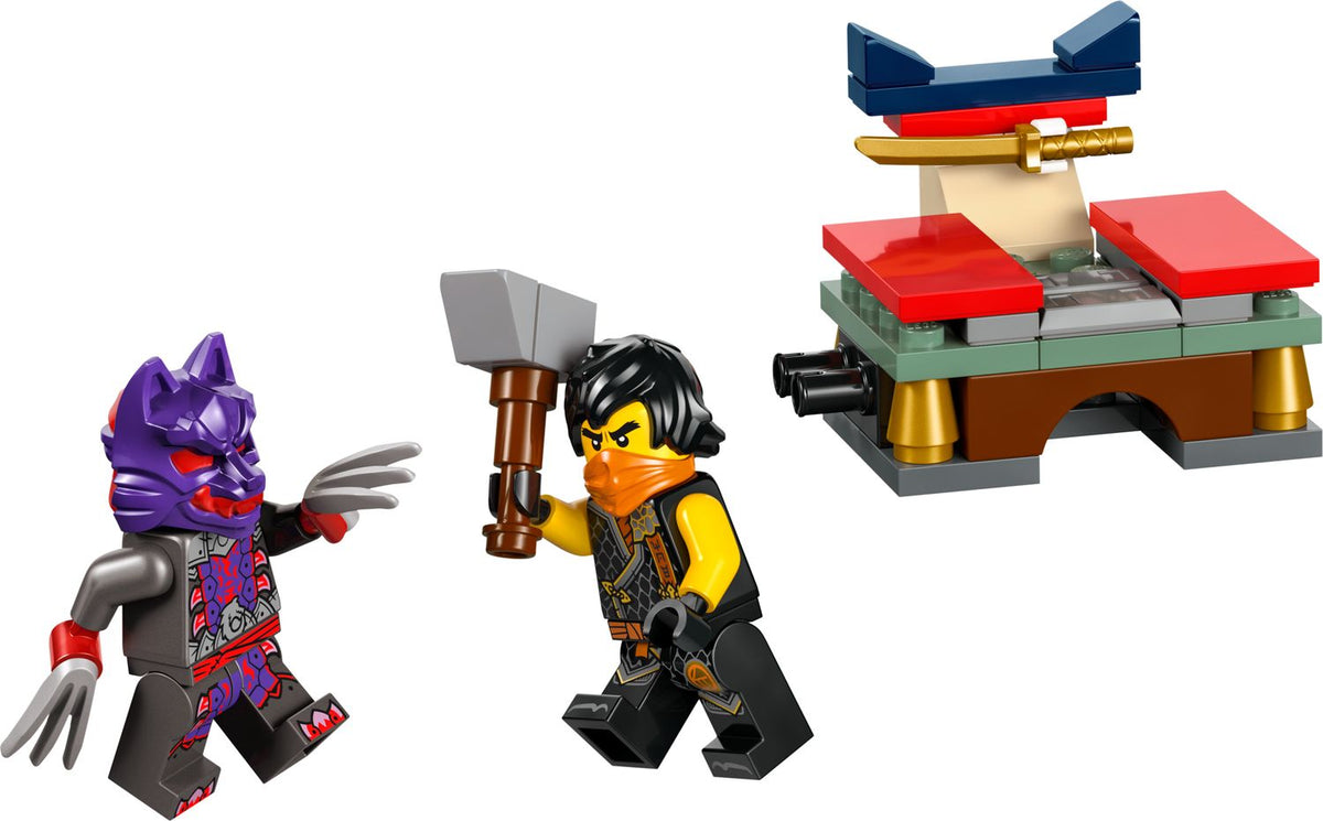 LEGO NINJAGO Tournament Training Ground Kai & Rapton's Battle Set