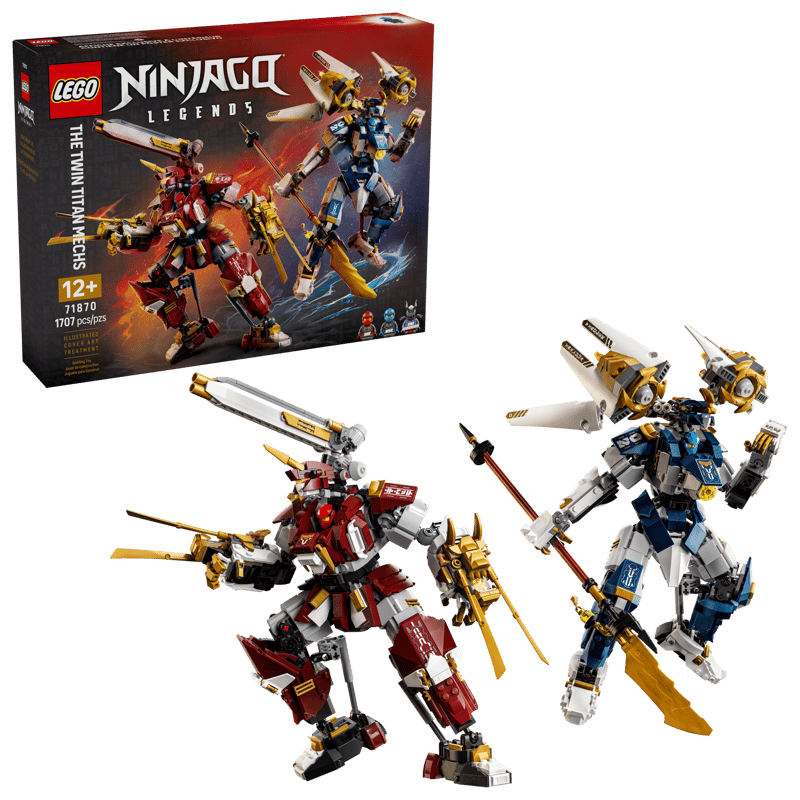 LEGO NINJAGO Twin Titan Mechs 71870-Bricking Lebanon