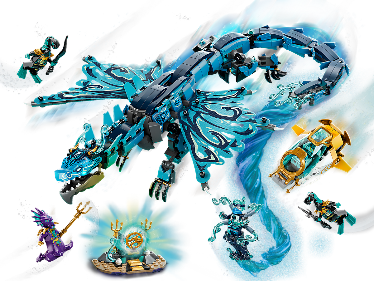LEGO NINJAGO Water Dragon 71754-Bricking Lebanon