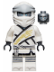 LEGO NINJAGO Zane Legacy Minifigure Flat Silver Head njo0713-Bricking Lebanon