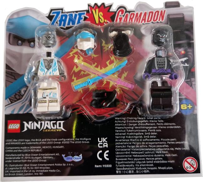 LEGO NINJAGO Zane Vs. Garmadon Blister Pack 112322-Bricking Lebanon