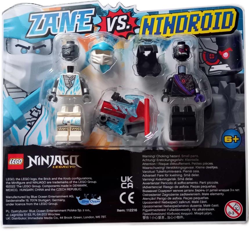 LEGO NINJAGO Zane Vs. Nindroid Blister Pack 112216-Bricking Lebanon