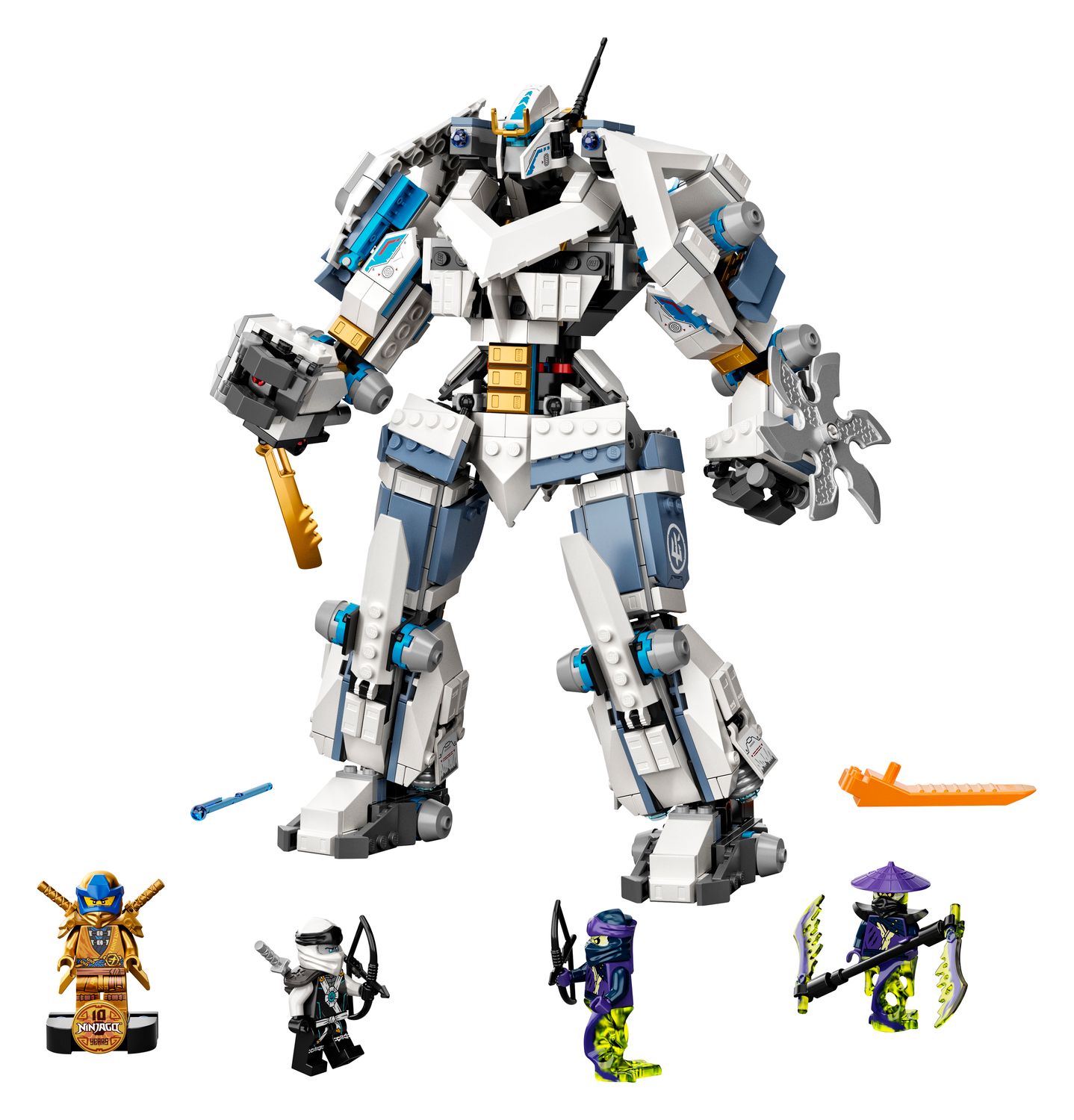 LEGO NINJAGO - Zane's Titan Mech Battle - 71738
