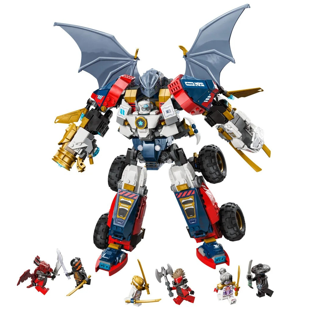 LEGO NINJAGO Zanes Ultra Combiner Mech 71834-Bricking Lebanon