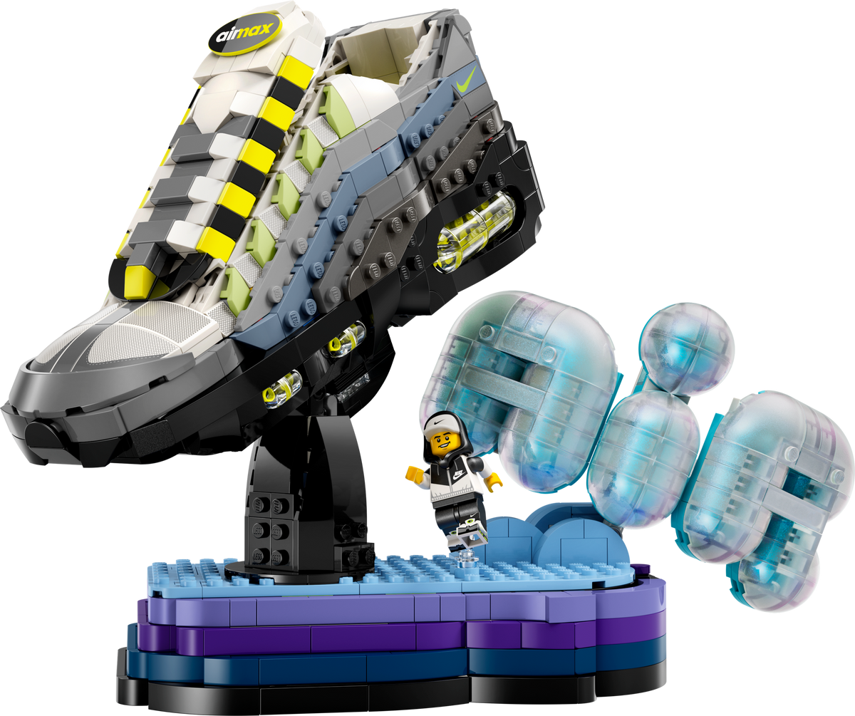 LEGO Nike Air Max 95 x LEGO Set Iconic Sneaker Display Model 43025