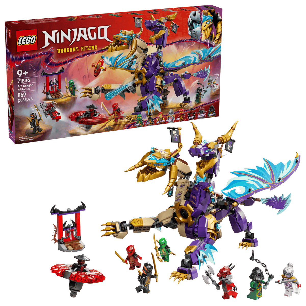 LEGO NINJAGO Arc Dragon of Focus 71836