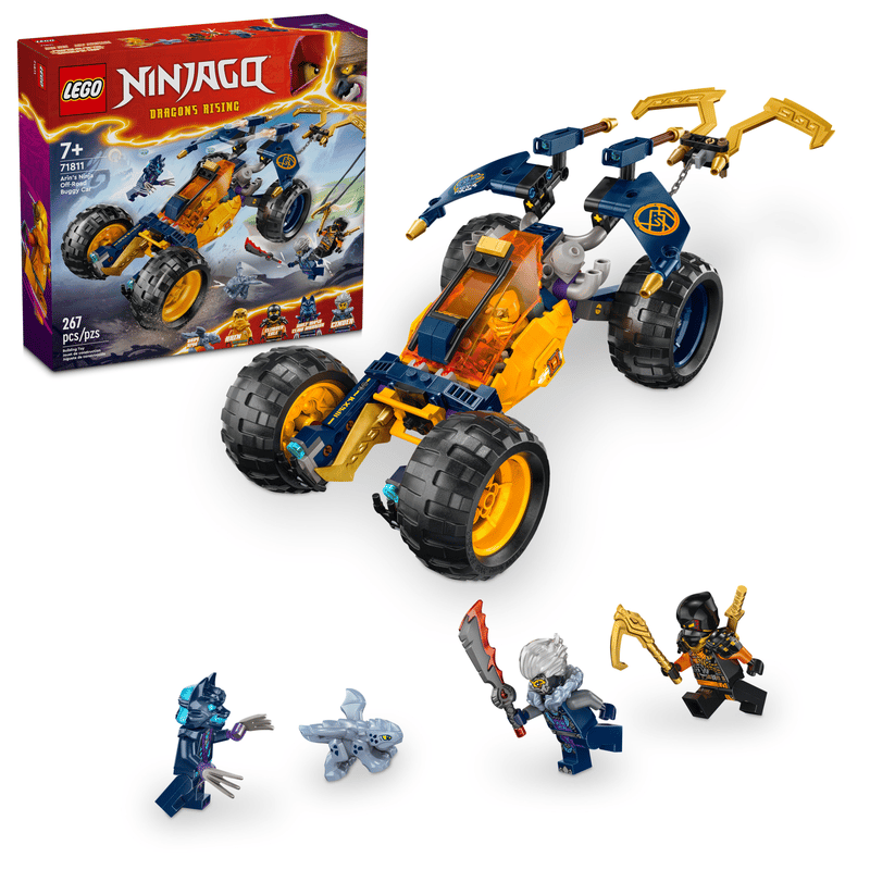 LEGO Ninjago Arin's Ninja Off-Road Buggy Car Building Toy for Kids