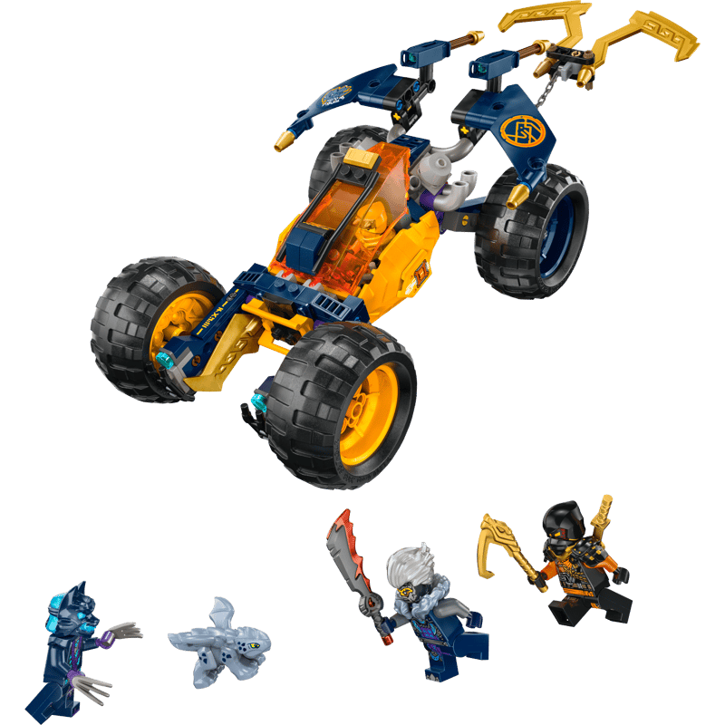 LEGO Ninjago Arin's Ninja Off-Road Buggy Car Building Toy for Kids