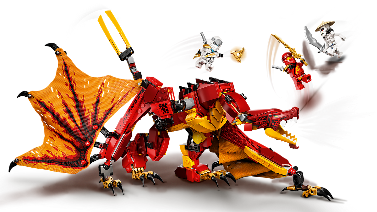 LEGO Ninjago - Fire Dragon Attack - 71753