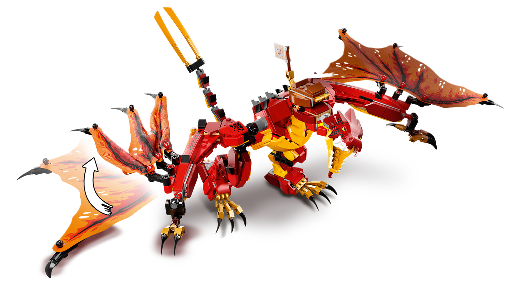 LEGO Ninjago - Fire Dragon Attack - 71753