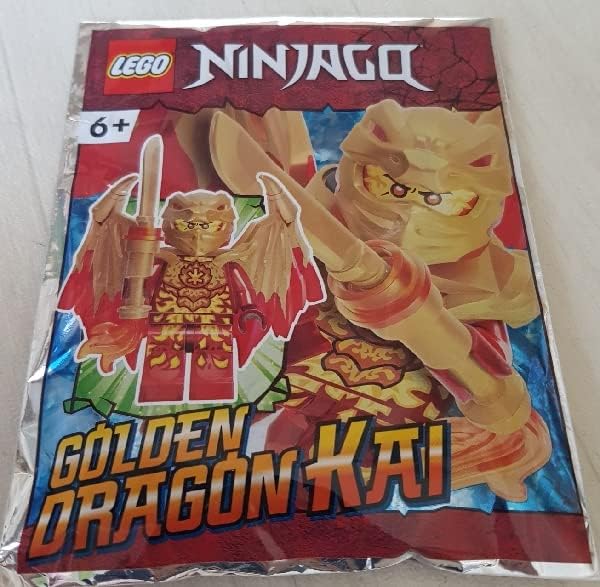 LEGO Ninjago Golden Dragon Kai Minifigure Foil Pack