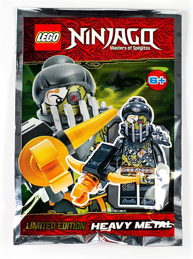 LEGO Ninjago Heavy Metal Minifigure Foil Pack