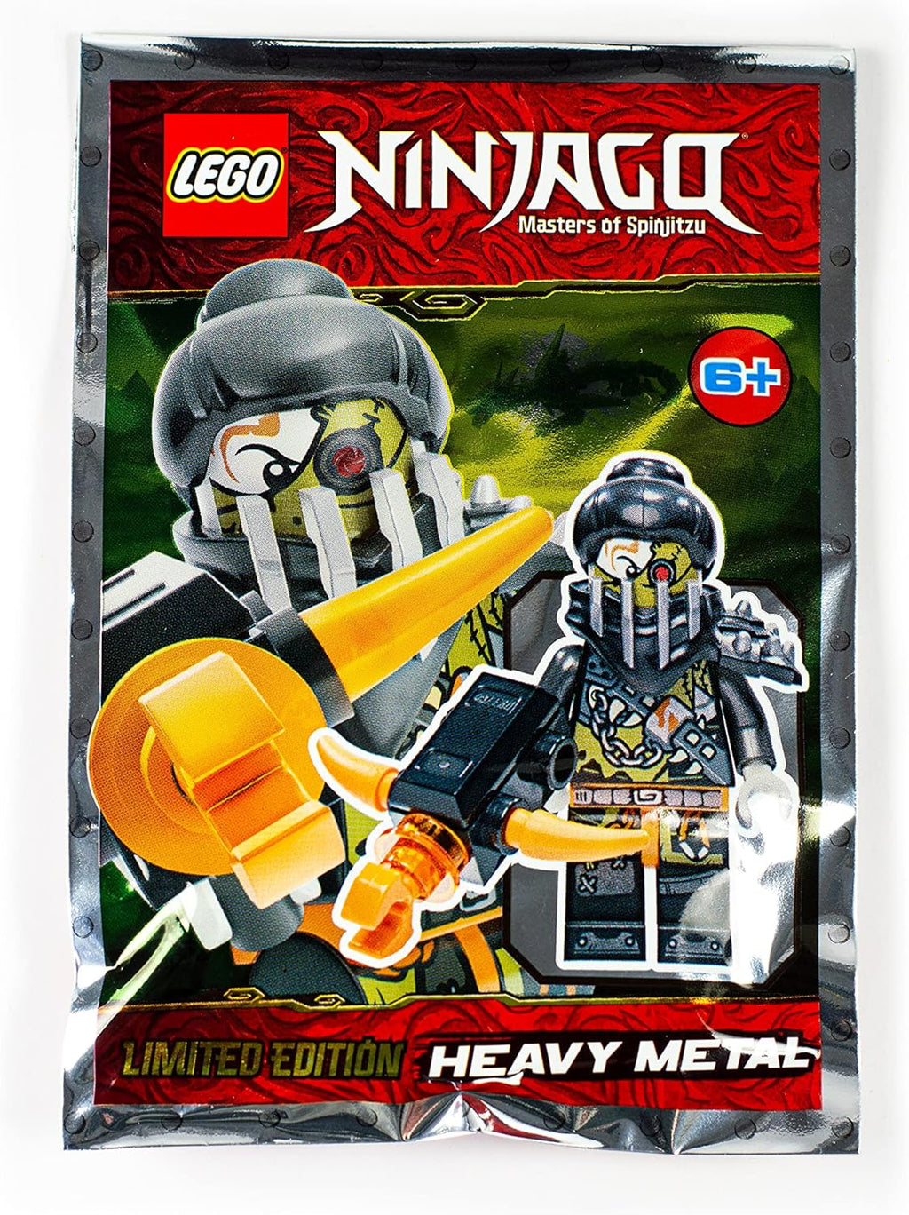 LEGO Ninjago Heavy Metal Minifigure Foil Pack