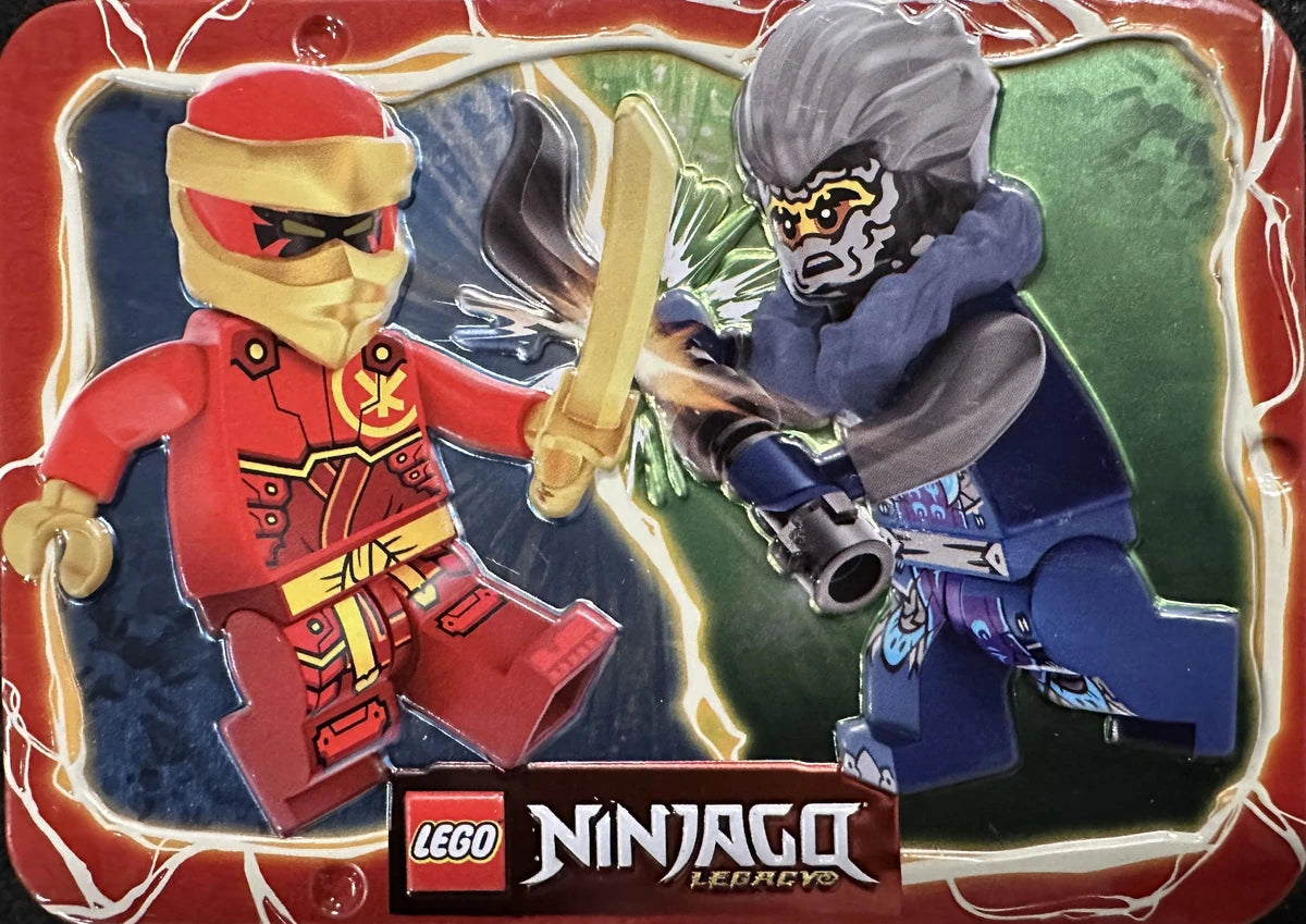LEGO Ninjago Jay vs. Cinder metal box 112503-Bricking Lebanon