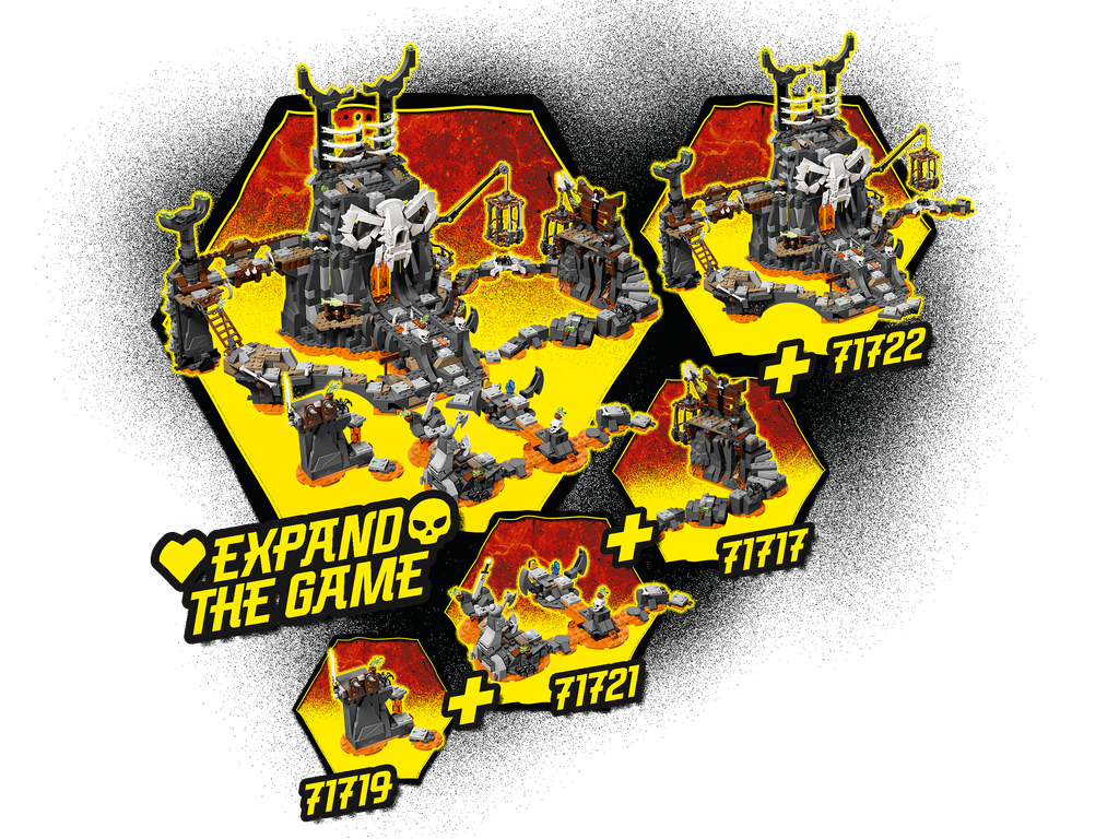 LEGO Ninjago Journey to the Skull Dungeons - 71717