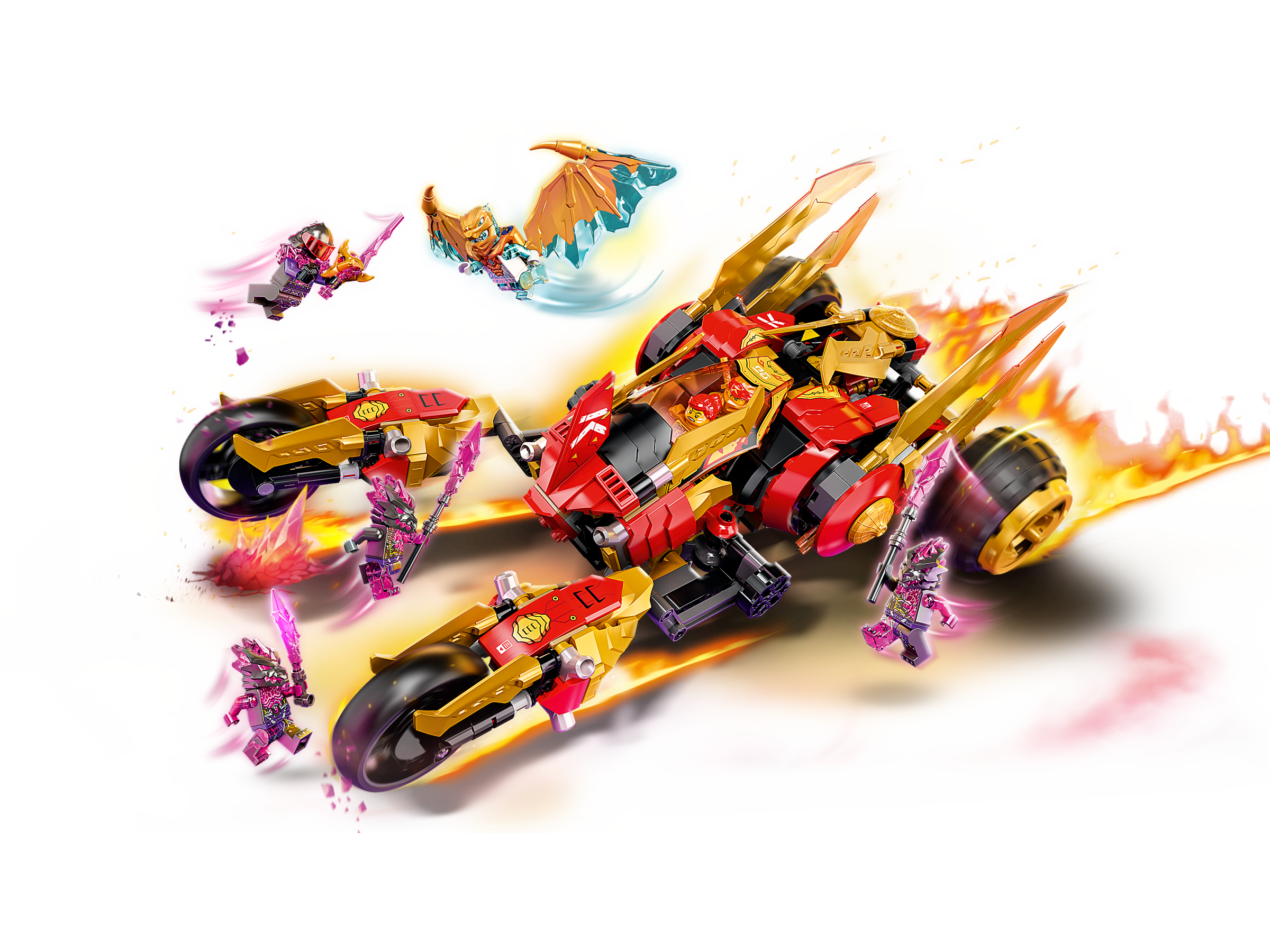 LEGO Ninjago - Kai’s Golden Dragon Raider - 71773