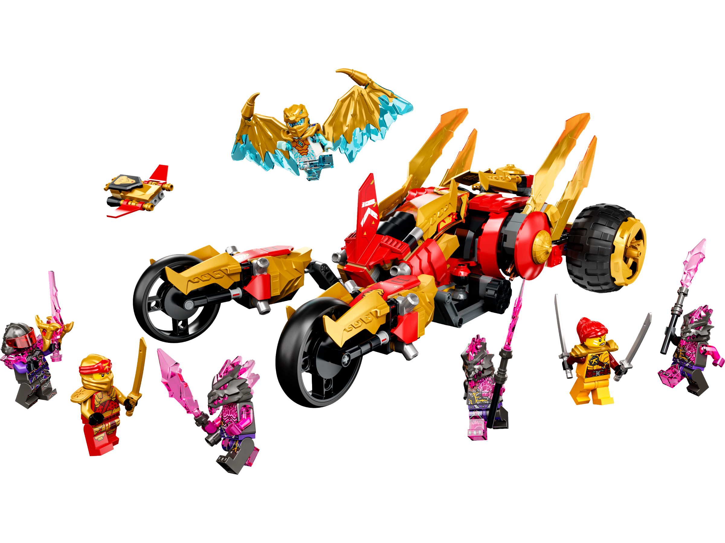 LEGO Ninjago - Kai’s Golden Dragon Raider - 71773