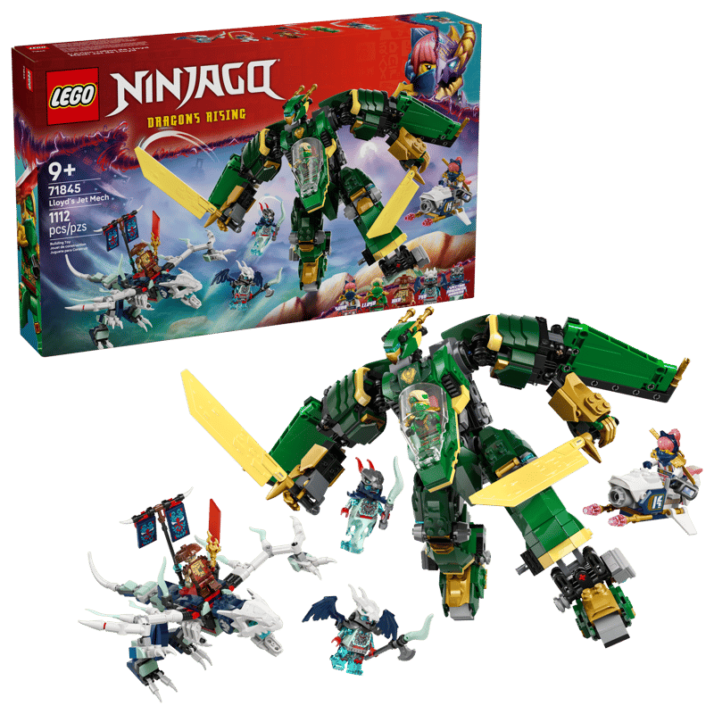 LEGO Ninjago - Lloyd’s Jet Mech - 71845 (Slightly Damaged Box)
