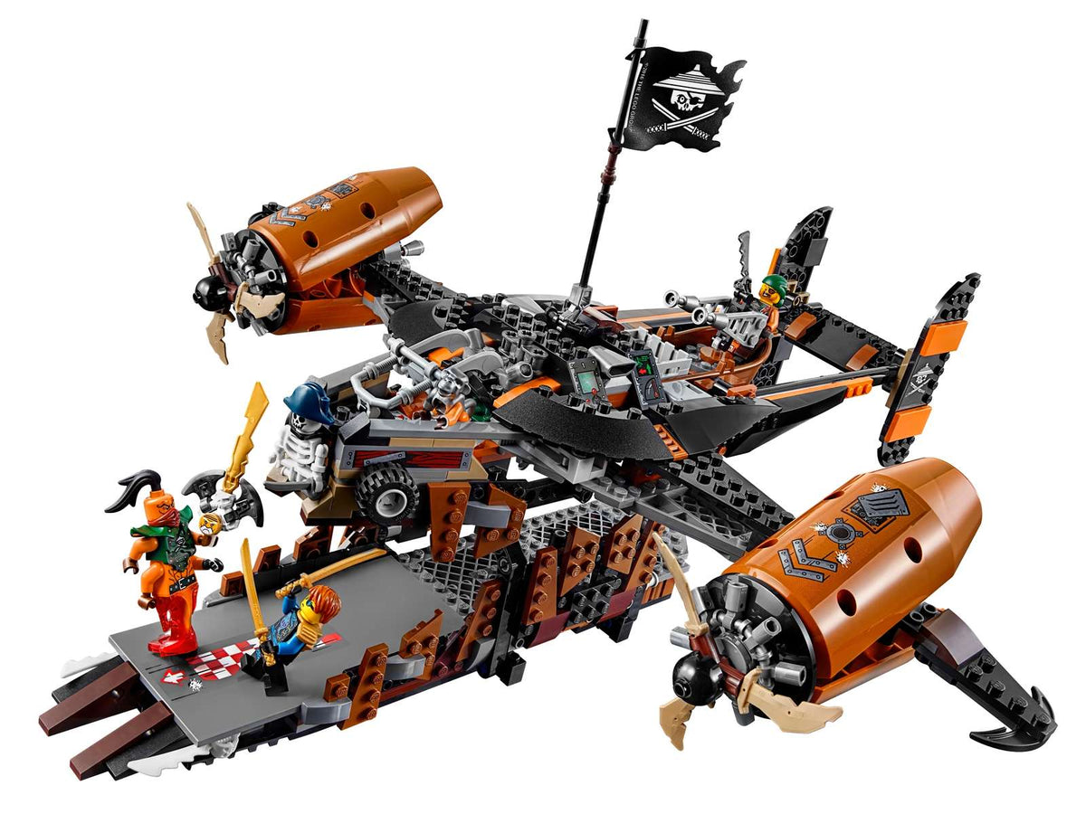 LEGO Ninjago Misfortune’s Keep Pirate Airship Set