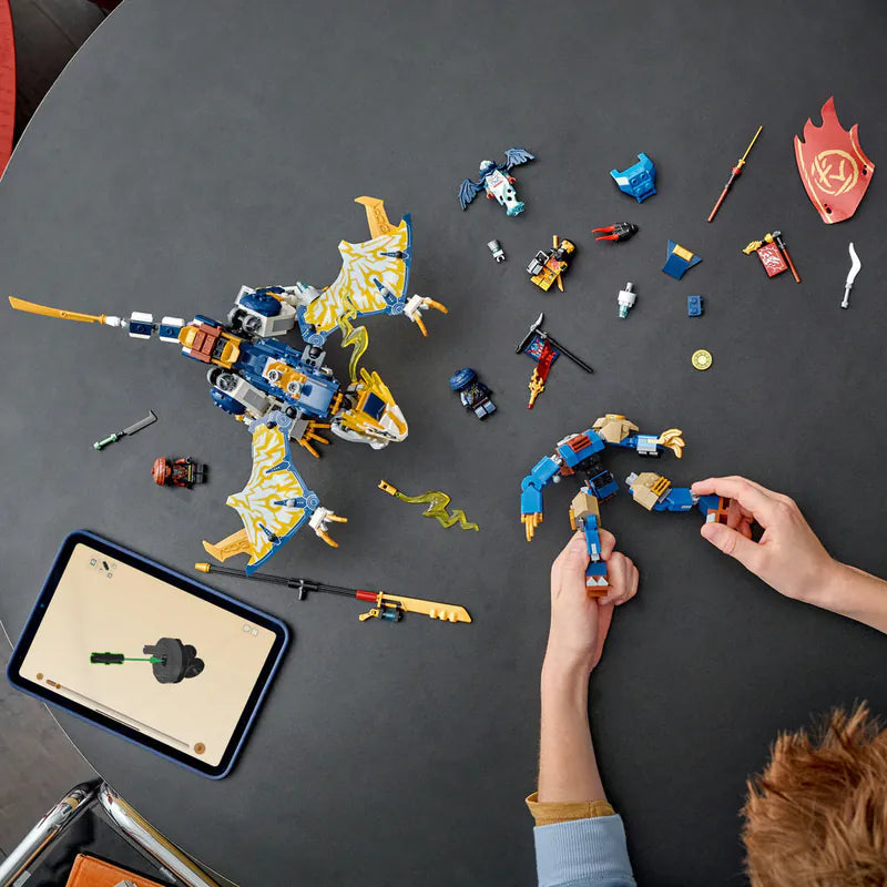 LEGO Ninjago Rogue's Mech Dragon Rider 71843-Bricking Lebanon