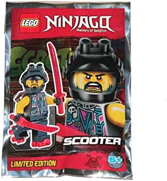 LEGO Ninjago Scooter Minifigure Foil Pack Bagged Collectible