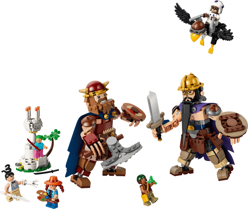 LEGO One Piece Dorry vs. Brogy – Giants of Little Garden 75644