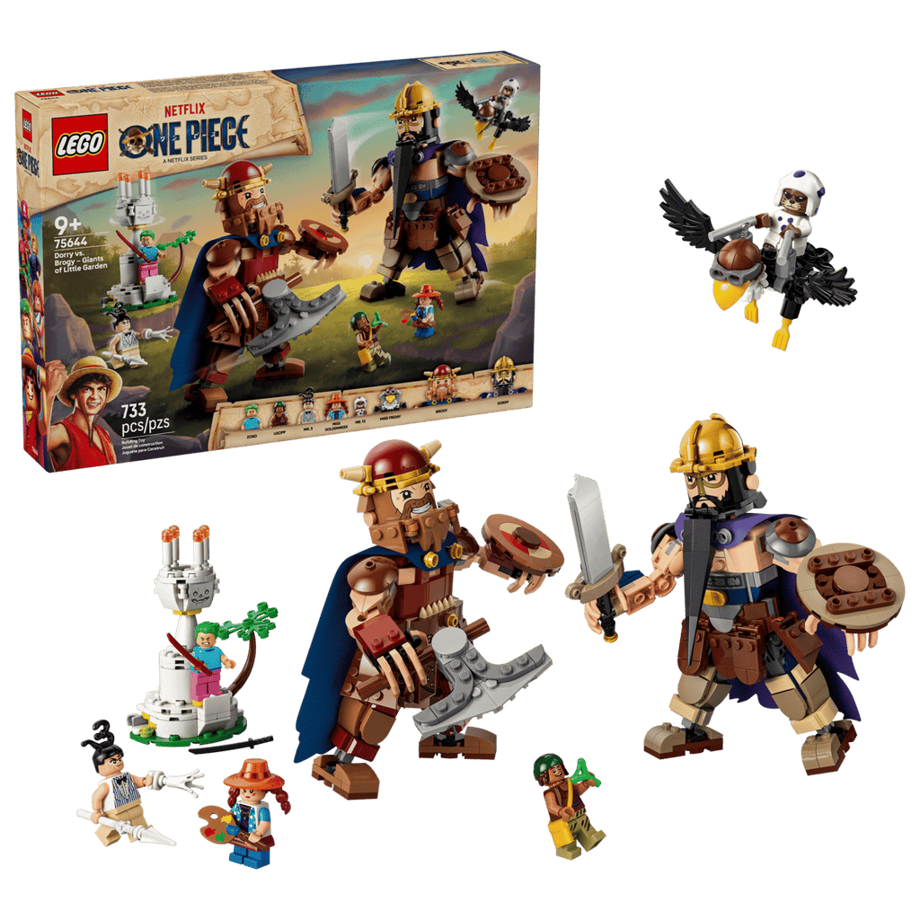 LEGO One Piece Dorry vs. Brogy – Giants of Little Garden 75644